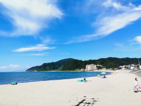 由良パンフ　海水浴