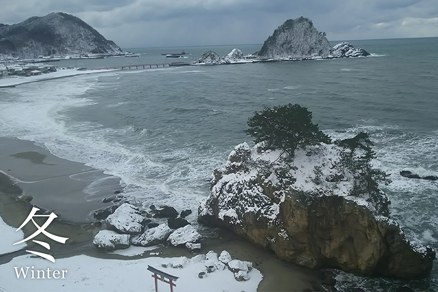 冬の夕陽