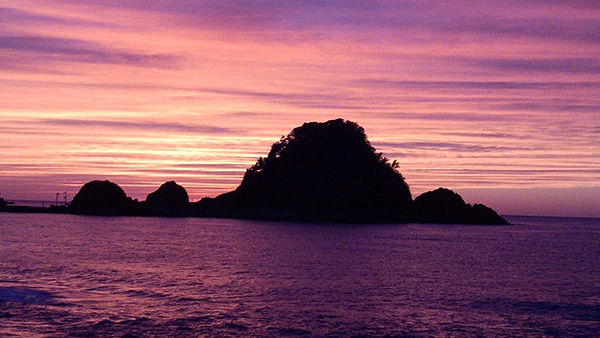 由良温泉の風景1